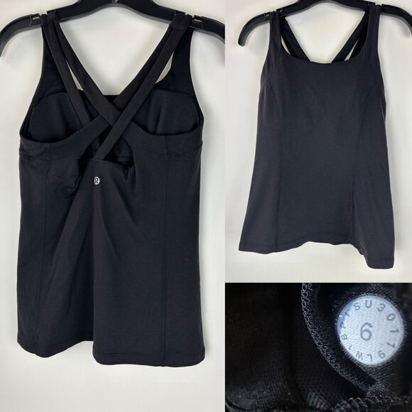 Lululemon Huge Bundle Lot Of 9 Sleeveless Work Out Tank Tops Womens Size 6 *Flaw - Picture 9 of 16